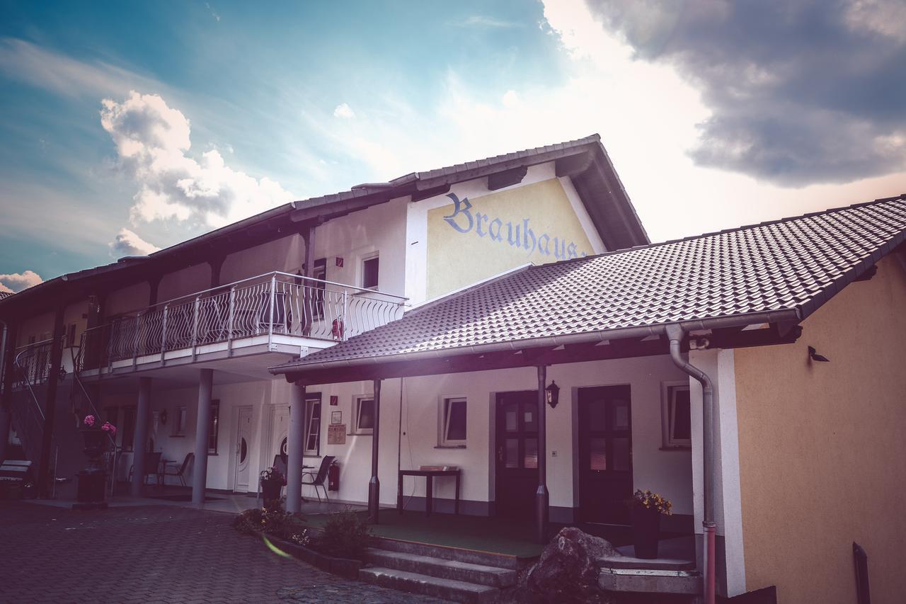 Hotel Brauhaus Obermühle Braunfels Exterior foto
